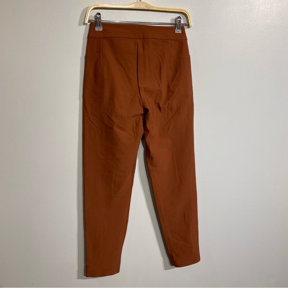 Athleta Stellar Skinny Trouser pant in Ancient Mahogany size 0 - Picture 5 of 8
